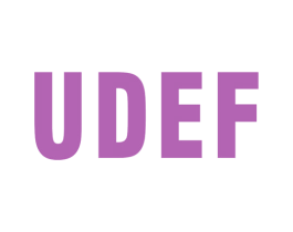 UDEF 商标图样