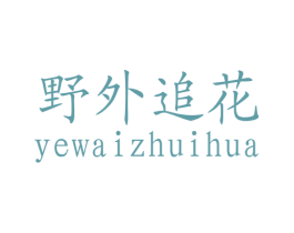 野外追花 商标图样