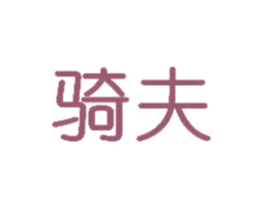 骑夫 商标图样