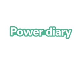 POWER DIARY 商标图样