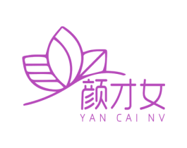 颜才女 商标图样
