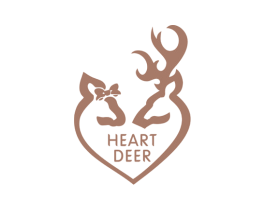 HEART DEER 商标图样