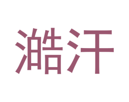 澔汗 商标图样