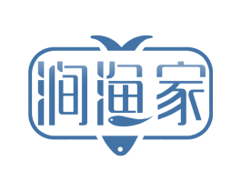 涧渔家 商标图样