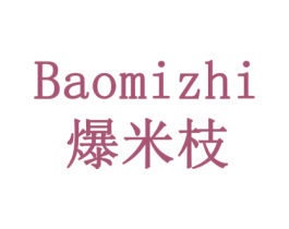 爆米枝 商标图样