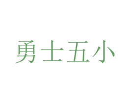 勇士五小 商标图样