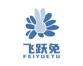 飞跃兔 商标图样