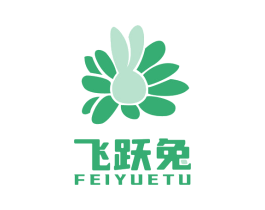 飞跃兔 商标图样