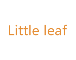 LITTLE LEAF 商标图样