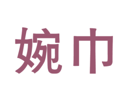 婉巾 商标图样