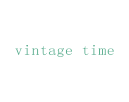 VINTAGE TIME 商标图样