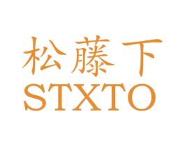 松藤下 STXTO 商标图样