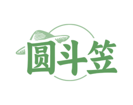 圆斗笠 商标图样