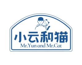 小云和猫 MR.YUN AND MR.CAT 商标图样