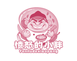 愤怒的小胖 商标图样