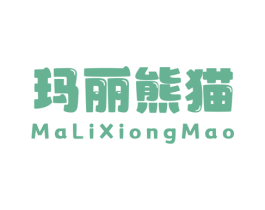 玛丽熊猫 商标图样