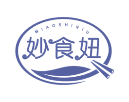 妙食妞 商标图样