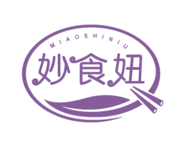 妙食妞 商标图样