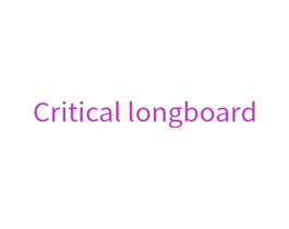 CRITICALLONGBOARD 商标图样