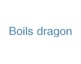 BOILSDRAGON 商标图样