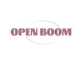 OPEN BOOM 商标图样