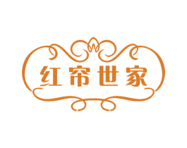红帘世家 商标图样