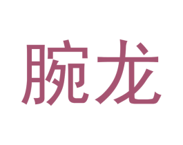 腕龙 商标图样