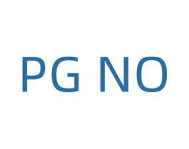 PG NO 商标图样