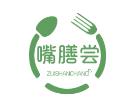 嘴膳尝 商标图样