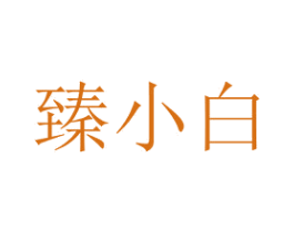 臻小白 商标图样