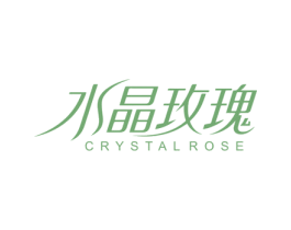 水晶玫瑰 CRYSTALROSE 商标图样
