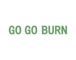 GO GO BURN 商标图样