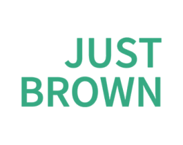 JUST BROWN 商标图样
