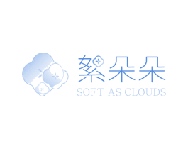 絮朵朵 SOFT AS CLOUDS 商标图样