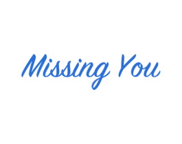 MISSING YOU 商标图样