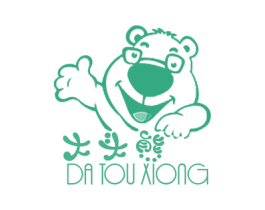 大头熊 商标图样