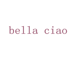 BELLA CIAO 商标图样