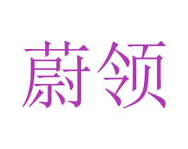 蔚领 商标图样