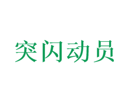 突闪动员 商标图样