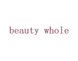 BEAUTY WHOLE 商标图样