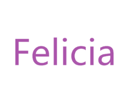 FELICIA 商标图样