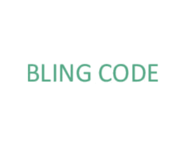 BLING CODE 商标图样