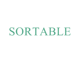 SORTABLE 商标图样