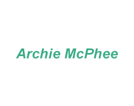ARCHIE MCPHEE 商标图样