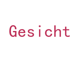 GESICHT 商标图样