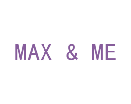 MAX&ME 商标图样