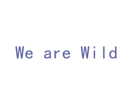 WE ARE WILD 商标图样