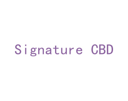 SIGNATURE CBD 商标图样