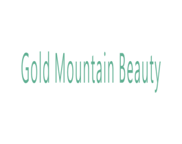 GOLD MOUNTAIN BEAUTY 商标图样