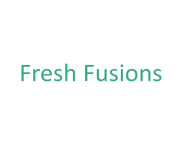 FRESH FUSIONS 商标图样